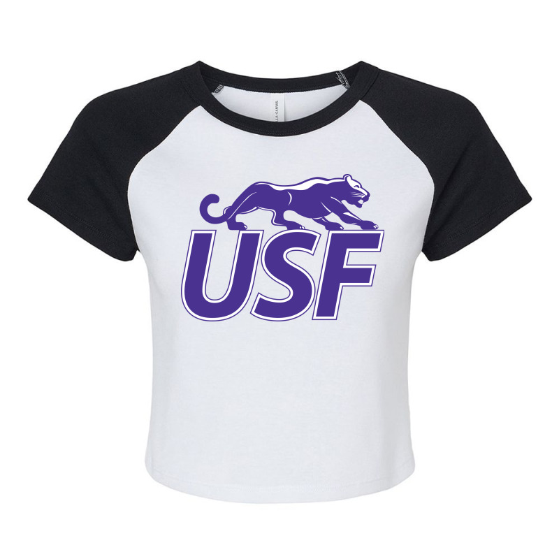 Sioux Falls Cougars Raglan Crop Top by allbuy | Artistshot