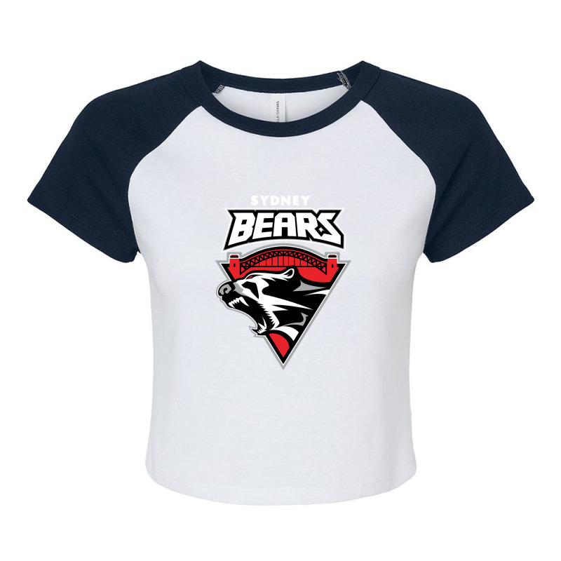 Sydney Bears (2) Raglan Crop Top by DeaconEarnest | Artistshot