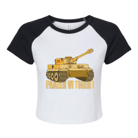 Panzer Vi Tiger I Tank Gift Ww2 German Army Tanks   Panzer Vi Raglan Crop Top | Artistshot