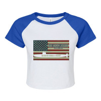 Uss Andrew Jackson Ssbn 619 Nuclear Ballistic Missile Submarine Raglan Crop Top | Artistshot