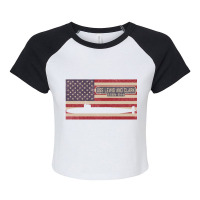 Uss Lewis And Clark Ssbn 644 Benjamin Franklin Class Ballistic Missile Raglan Crop Top | Artistshot