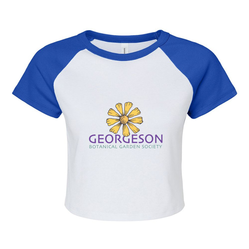 Georgeson Botanical Garden Raglan Crop Top by Mackeen | Artistshot