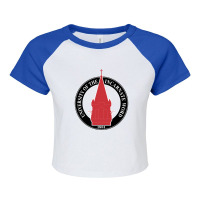 University Of Incarnate Word Seal Raglan Crop Top | Artistshot