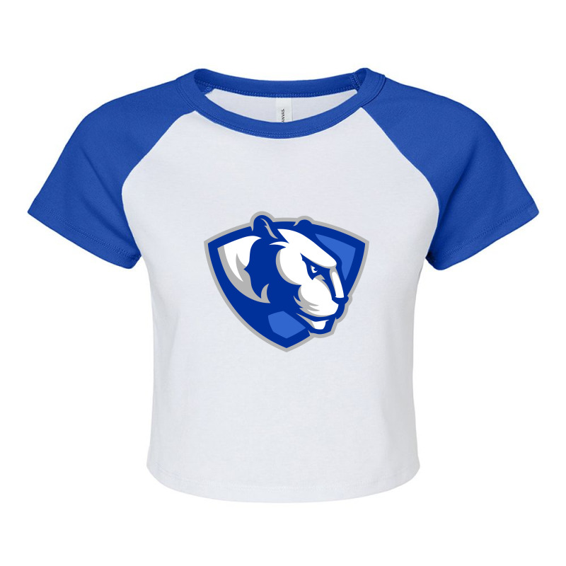 Eastern Illinois Panthers Raglan Crop Top by tinika | Artistshot