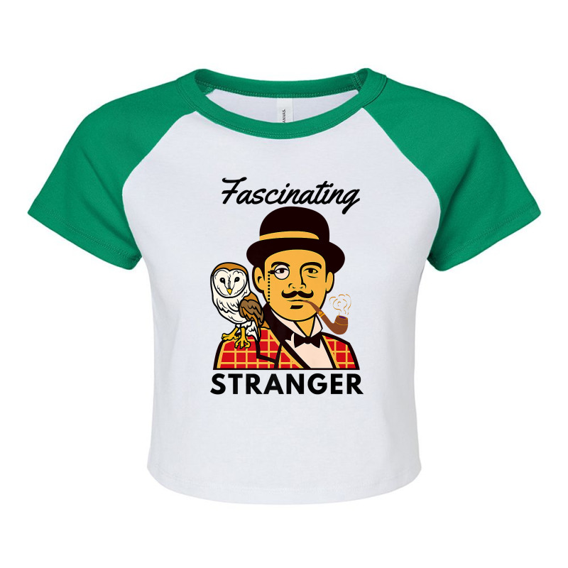 Fascinating Stranger Premium T Shirt Raglan Crop Top by atereabag | Artistshot