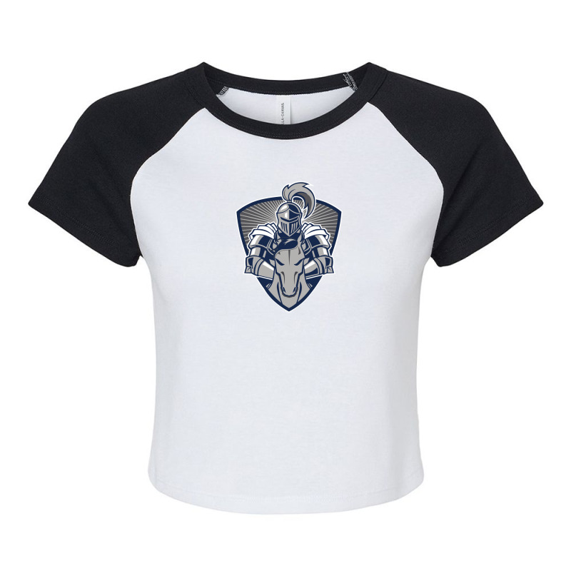 Liberty Christian School Raglan Crop Top by DarenElan | Artistshot