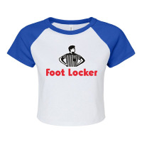 Foot Locker Black Raglan Crop Top | Artistshot