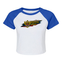 Russia Uraa Raglan Crop Top | Artistshot