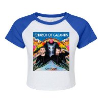 Church Of Galantis Tour 2022 Raglan Crop Top | Artistshot