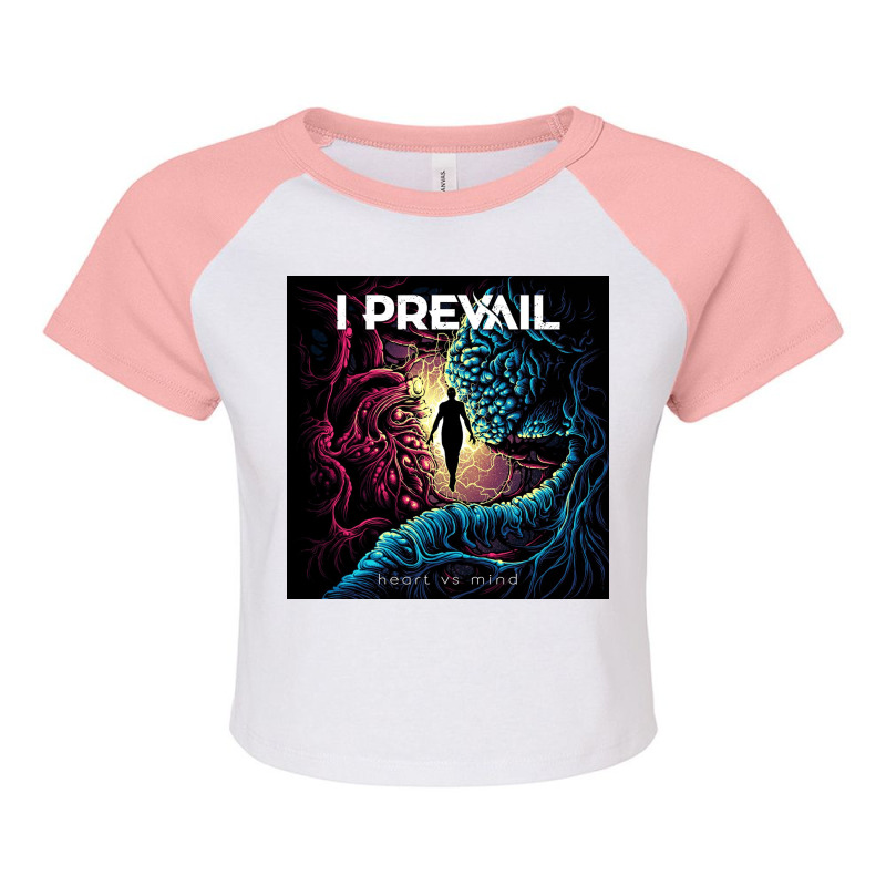 I Prevail Heart Vs Mind Tour 2022 Raglan Crop Top by tommy gemmill | Artistshot