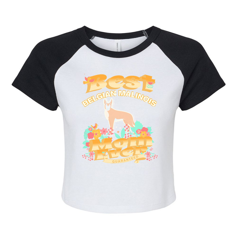 Dog Moms T  Shirt Best Belgian Malinois Mom   Dog Mom, Dog Owner Gifts Raglan Crop Top by tavares | Artistshot