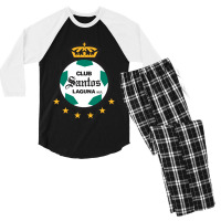 Santos Laguna (women) Men's 3/4 Sleeve Pajama Set | Artistshot