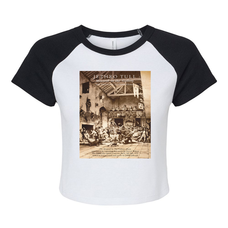 Jethro Tull Raglan Crop Top by juggler870909 | Artistshot