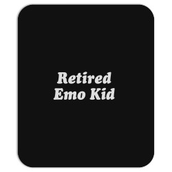 Retired Emo Kid Mousemat Office Rectangle Mouse Mat Funny 
