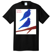 David Two Bird Basic T-shirt | Artistshot