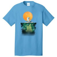 Deep Cosmic Intergalactic Fishing Basic T-shirt | Artistshot