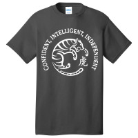 Confident Intelligent Independent Basic T-shirt | Artistshot