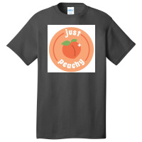 Just Peach Basic T-shirt | Artistshot