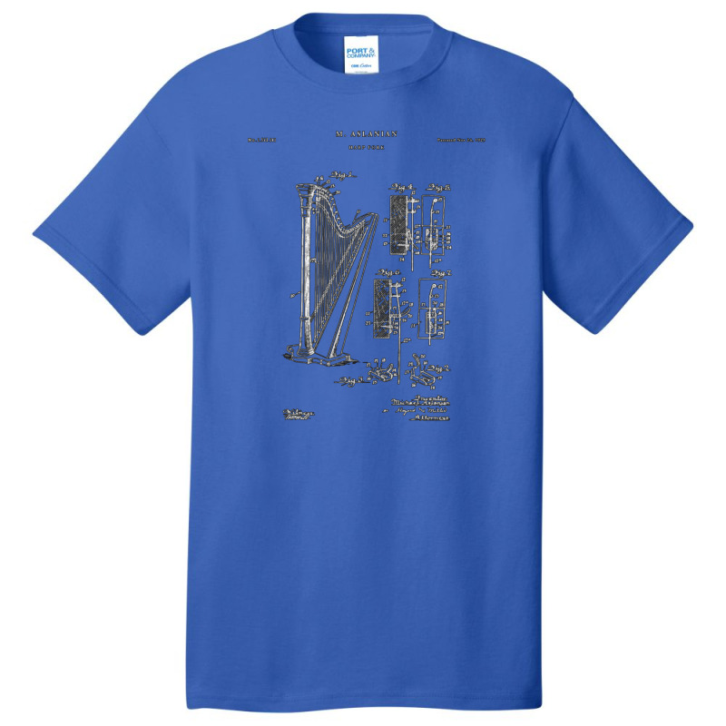 Harp Patent Basic T-shirt | Artistshot