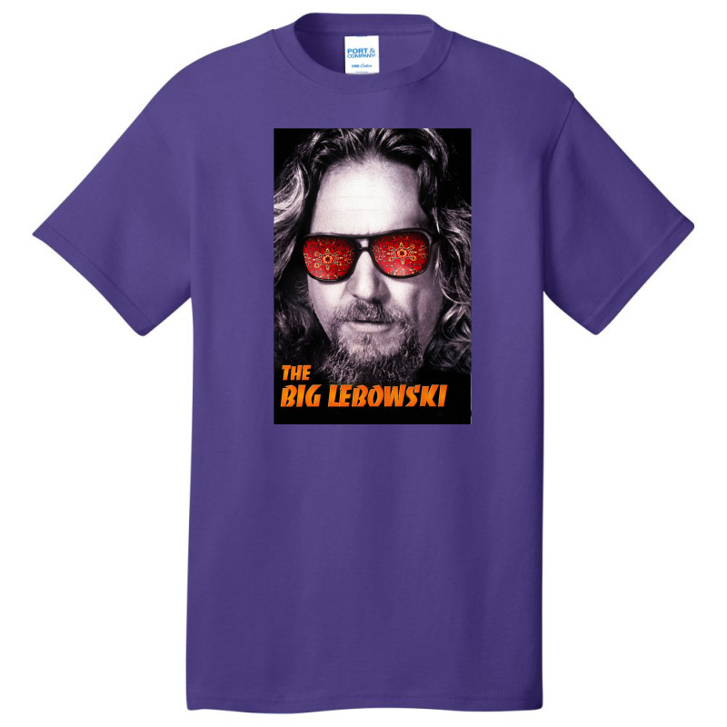 Dude Abide Big Lebowski Jeff Bridges Basic T-shirt by grandzio810101 | Artistshot