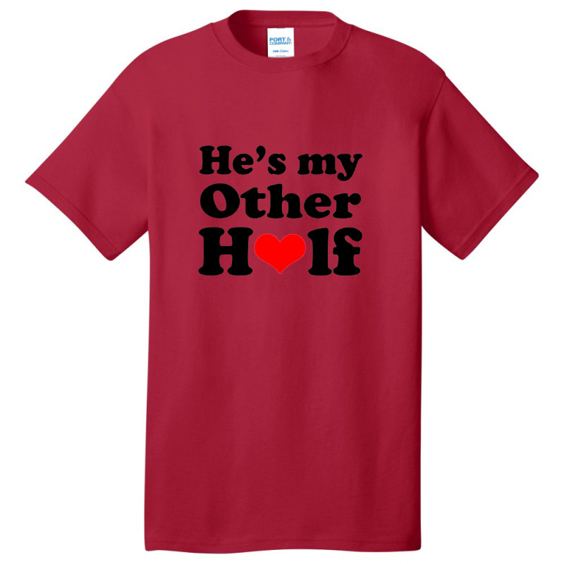 My Other Half Women Basic T-shirt | Artistshot