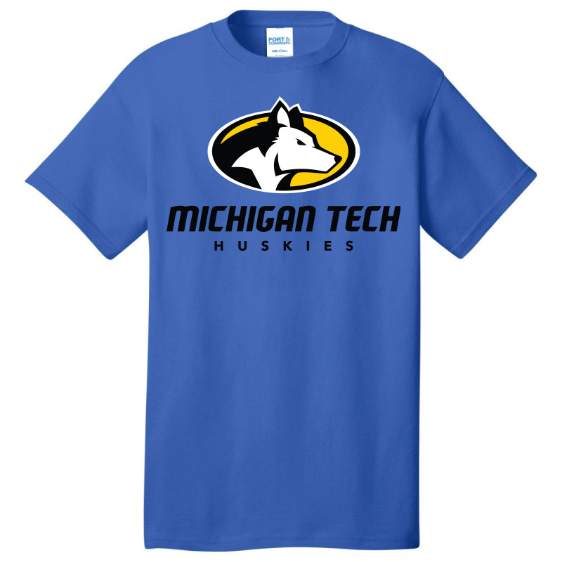 Michigan Tech Huskies Basic T-shirt by allbuy | Artistshot