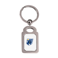 Bc Rugby Silver Rectangle Keychain | Artistshot