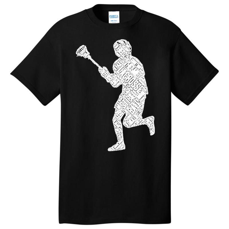 Funny Lacrosse Lover Gift T  Shirt Funny Graphic Lacrosse Ball Stick S Basic T-shirt by aboehm | Artistshot