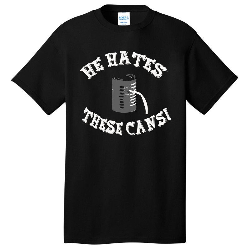 The Jerk Quote   He Hates These Cans! Basic T-shirt | Artistshot