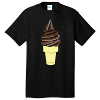 Ice Cream Chocolatte Vanilla Basic T-shirt | Artistshot