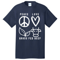 Biohacking Grass Fed Beef Basic T-shirt | Artistshot