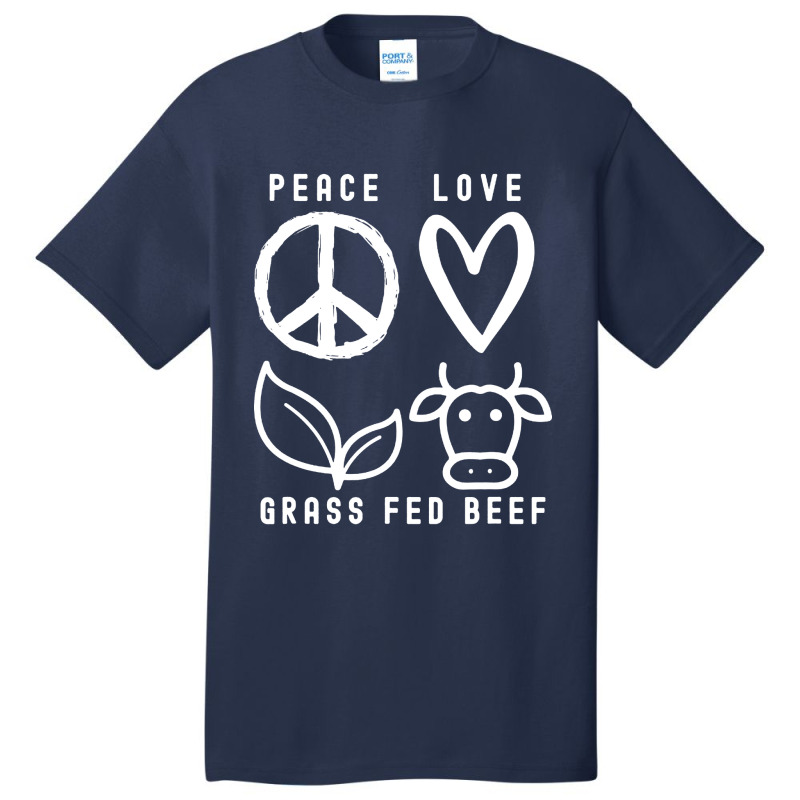 Biohacking Grass Fed Beef Basic T-shirt | Artistshot