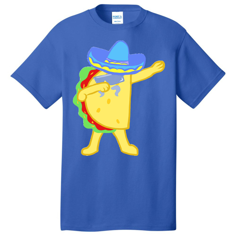 Dabbing Taco Cinco De Mayo T  Shirt National Crunchy Taco Day Funny Ta Basic T-shirt | Artistshot