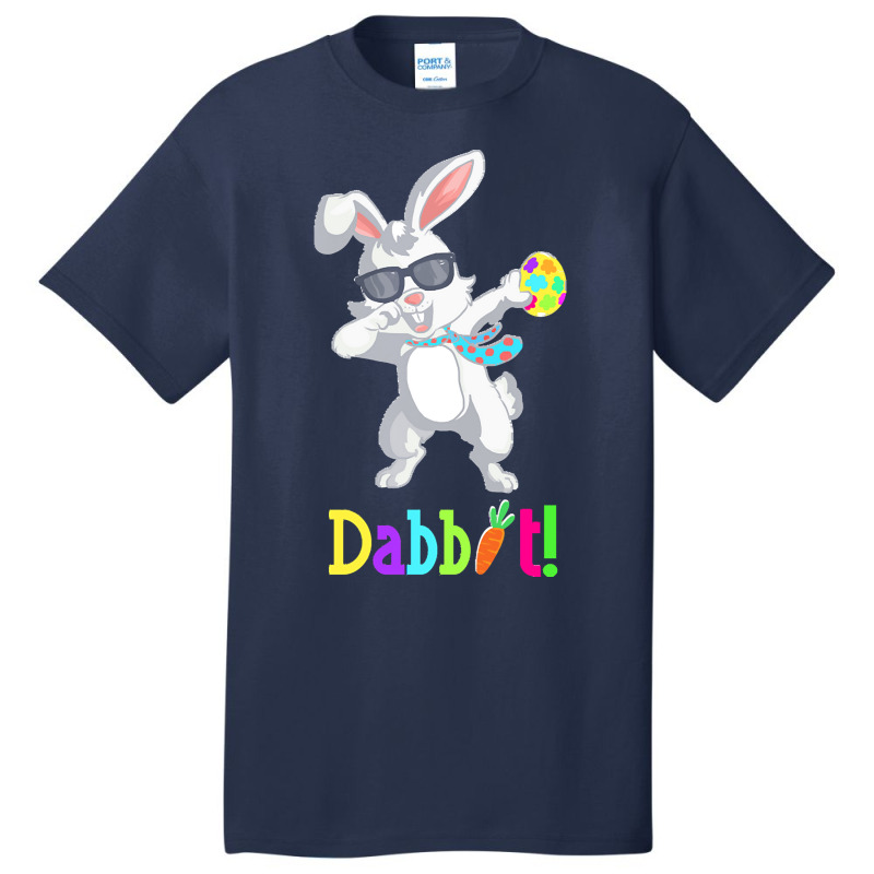 Dabbit Dabbing Easter Bunny Easter Egg T  Shirt Funny Dabbit Dabbing R Basic T-shirt | Artistshot