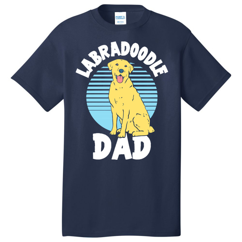 Labradoodle T  Shirt Labradoodle Dad T  Shirt Basic T-shirt | Artistshot