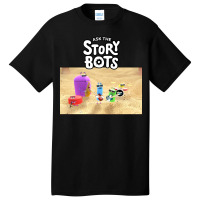 Ask The Storybots Basic T-shirt | Artistshot