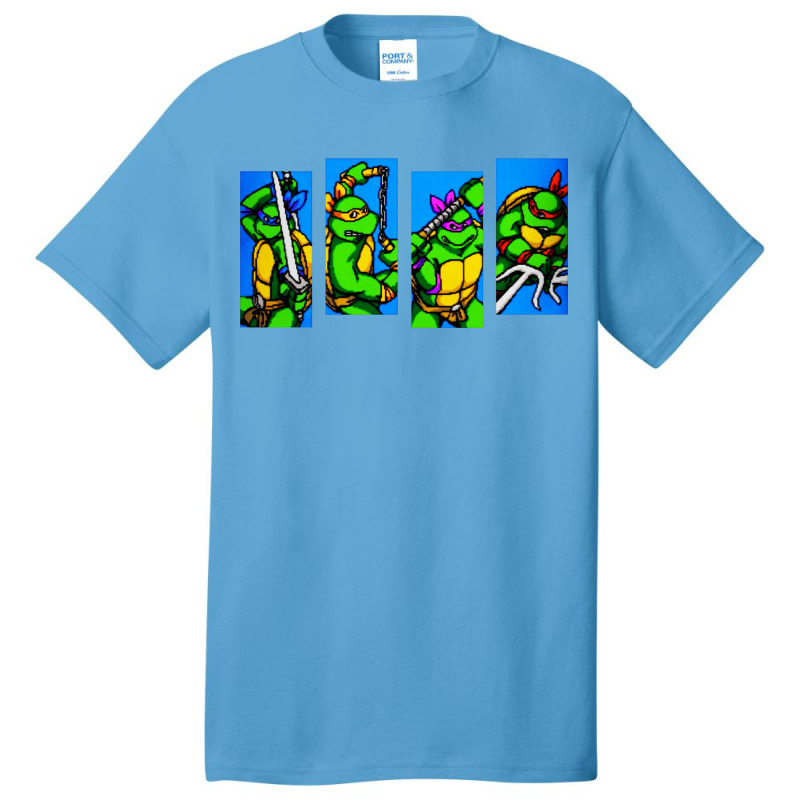 Arcade Turtles Basic T-shirt by Golden Store | Artistshot