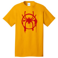 Miles Morales Spider Spray Paint Basic T-shirt | Artistshot