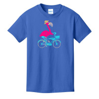 Flamingo T  Shirt I Make Cycling Look Flamazing Funny Flamingo T  Shir Basic Youth T-shirt | Artistshot