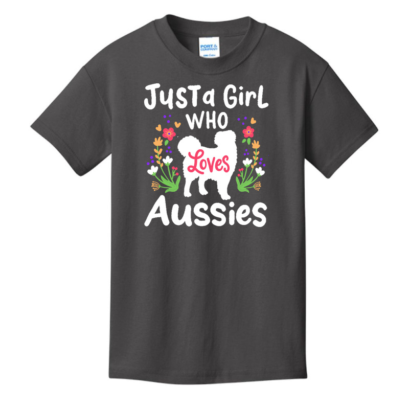 Aussie T  Shirt Aussie Australian Shepherd T  Shirt Basic Youth T-shirt by joliejast | Artistshot