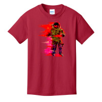 Astronaut Caught In The Storm Basic Youth T-shirt | Artistshot