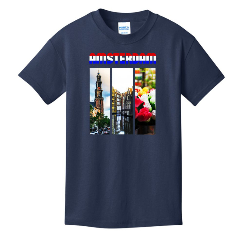 Amsterdam Basic Youth T-shirt by Mom tees | Artistshot