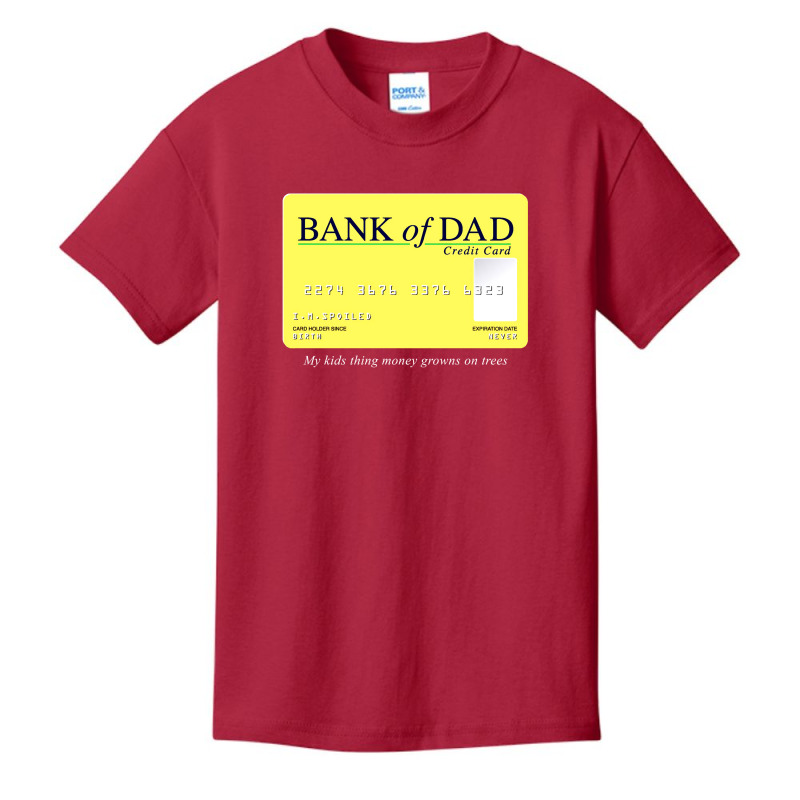 Bank Of Dad Basic Youth T-shirt by sumaweken | Artistshot