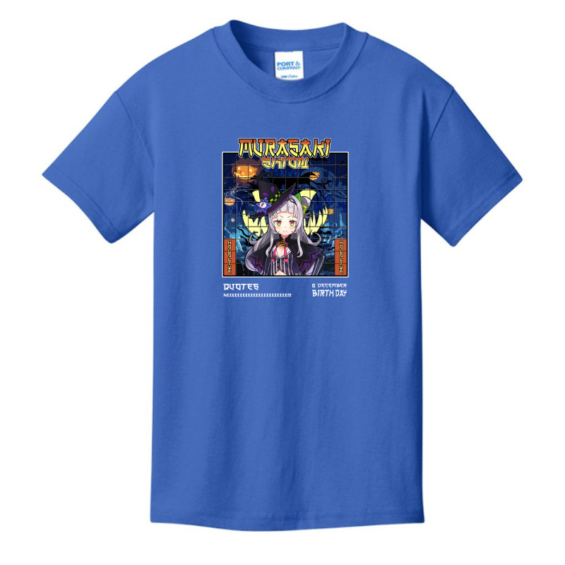 Hololive - Murasaki Shion Basic Youth T-shirt | Artistshot