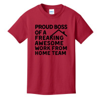 Proud Boss Of A Freaking Awesome Basic Youth T-shirt | Artistshot