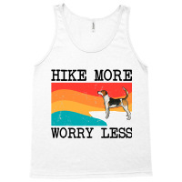 Hike More Worry Less English Foxhound Graphic Hiki Tank Top | Artistshot