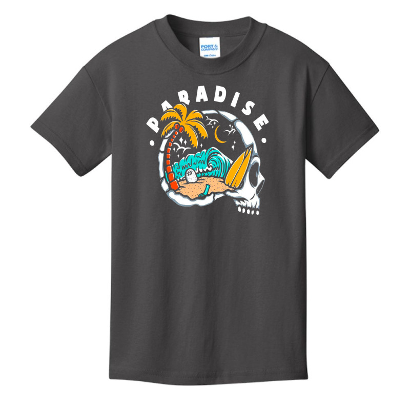 #paradise Beach Rip Basic Youth T-shirt by lik9787 | Artistshot