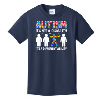 Autism Gift T  Shirt Autism It's Not A Disability It's A Different Abi Basic Youth T-shirt | Artistshot