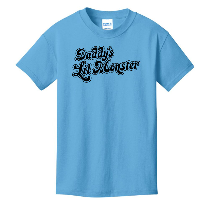 Daddys Lil Monster Basic Youth T-shirt by trokeryth | Artistshot