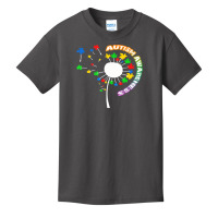 Autism Awareness T  Shirt Autism T  Shirt Autism Dandelion Flower Puzz Basic Youth T-shirt | Artistshot